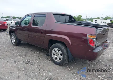2008 Honda Ridgeline Rtl z USA, uszkodzony, nr VIN 2HJYK165X8H539573